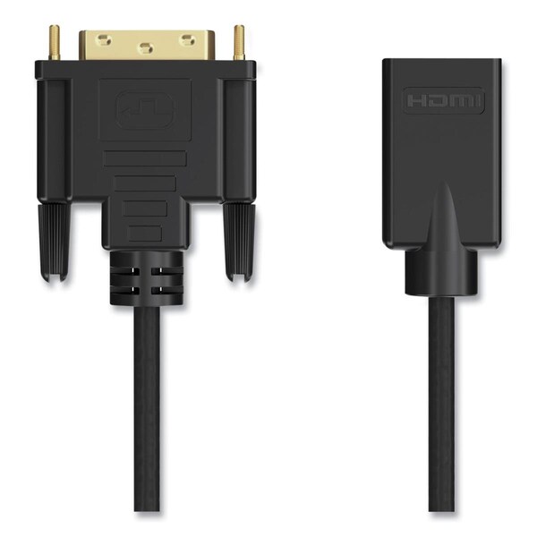 Nxt Technologies 6 in. DVI to HDMI Adapter, Black - NX50637