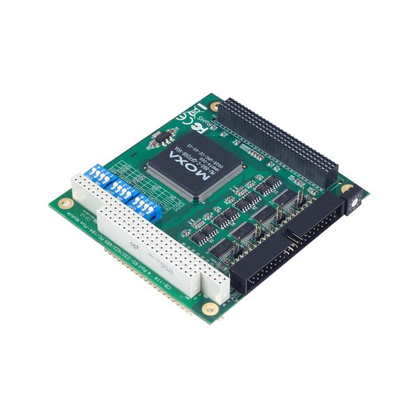 Moxa 4Port Pc/104+ Board, Rs-232/422/485, Wide Temperature - CB-114-T