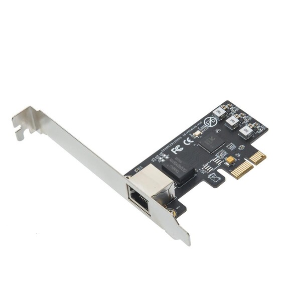 Upgrade 2.5 in. Gigabit Ethernet PCI-e x1 Network Card, Black - UP3758696