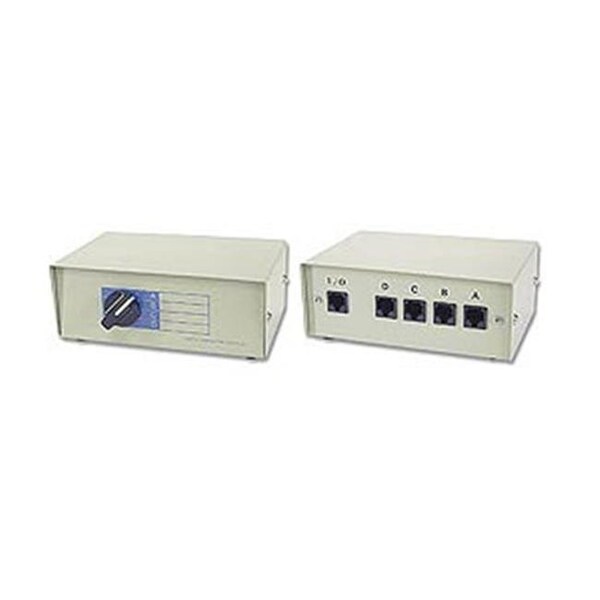 Ziotek Inc Ziotek 105 0060 4 To 1 Rj-45 Switchbox - 105 0060