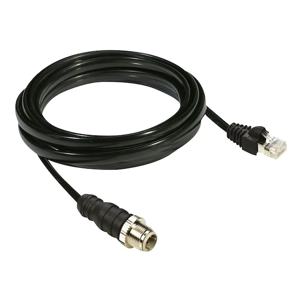 Schneider Electric Uni-Telway/Modbus serial link - L = 10 m - 1 male mini DIN + 1 RJ45 - XBTZ9782