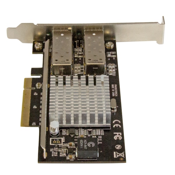 Startech.Com Dual-port 10GbE Fiber NIC w/ Open SFP+ and Intel 82599 Chip - PEX20000SFPI