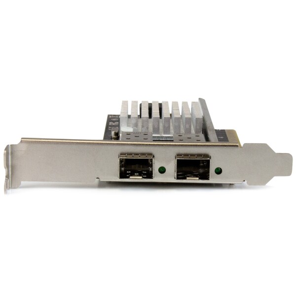 Startech.Com Dual-port 10GbE Fiber NIC w/ Open SFP+ and Intel 82599 Chip - PEX20000SFPI