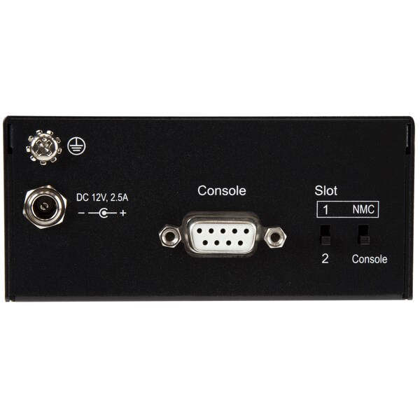 Startech.Com 10GbE Fiber Media Converter with an Open SFP+ Slot - Managed - ET10GSFP