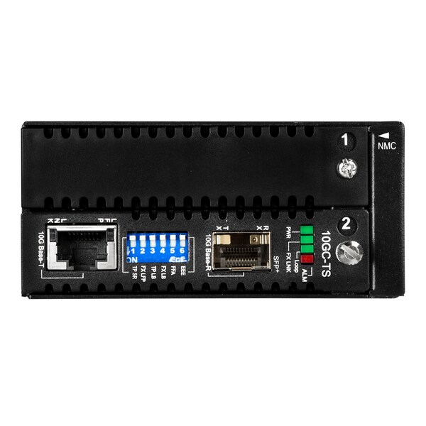 Startech.Com 10GbE Fiber Media Converter with an Open SFP+ Slot - Managed - ET10GSFP