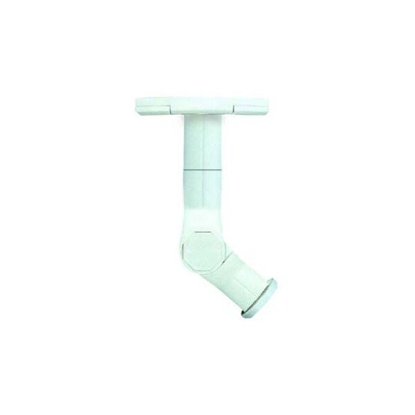 Sanus Sanus Satellite Speaker Wall Mount - Tilt and Swivel Speaker Mount - White - Nylon - 8 lb - White - WMS3W