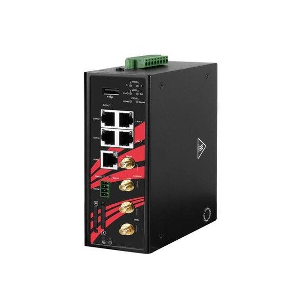 Antaira Industrial Dual Radio 802.11a/b/g/n/ac WiFi Access Point/Client/Bridge/Repeater plus LTE Radio - AGS-7130-AC-LTE-T-LA
