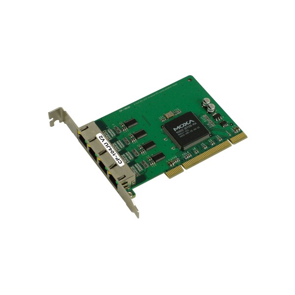 Moxa 4Port Upci Board, Rs-232, Rj45, Wide Temperature - CP-104JU-T