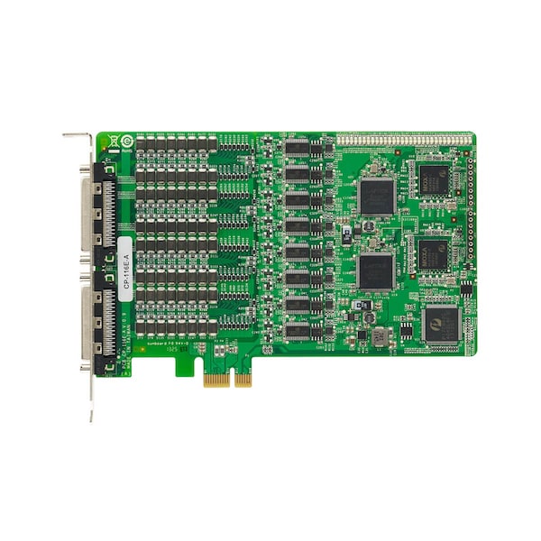 Moxa 16Port Pcie Board, W/O Cable, Rs-232/422/485, W/ Surge - CP-116E-A W/O CABLE