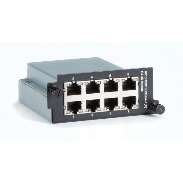 Black Box 8 Port 10/100/1000Base-T Rj45 Module - LE2720C