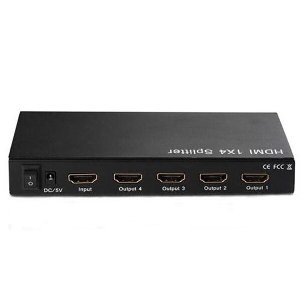 Cmple CMPLE 118-N 1'x 4"Computer Accessiors HDMI Splitter Powered - 118-N