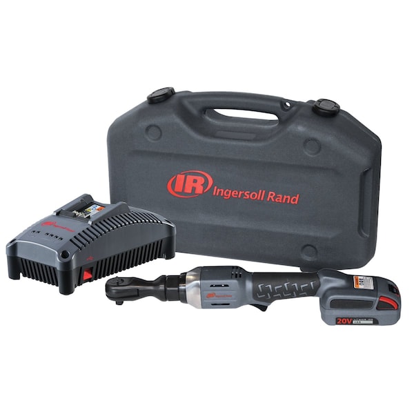 Ingersoll-Rand 38 in 20V Cordless Ratchet Wrench with Charger a - IRTR3130-K12