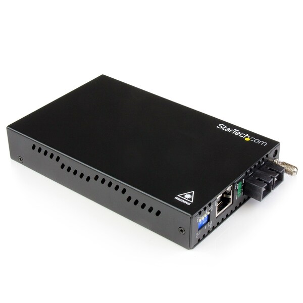 Startech.Com Gigabit Ethernet SM Fiber Media Converter SC 40 km - ET91000SM402
