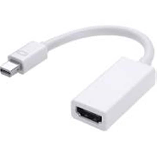 4Xem Mini Display Port to HDMI Mini to Female Cable, White - 4XMDPMHDMIF