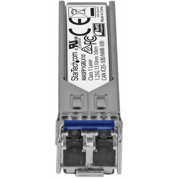 Startech.Com Gb Fiber SFP - Cisco Meraki MA-SFP-1GB-LX10 Compatible - SM - MASFP1GBLX10
