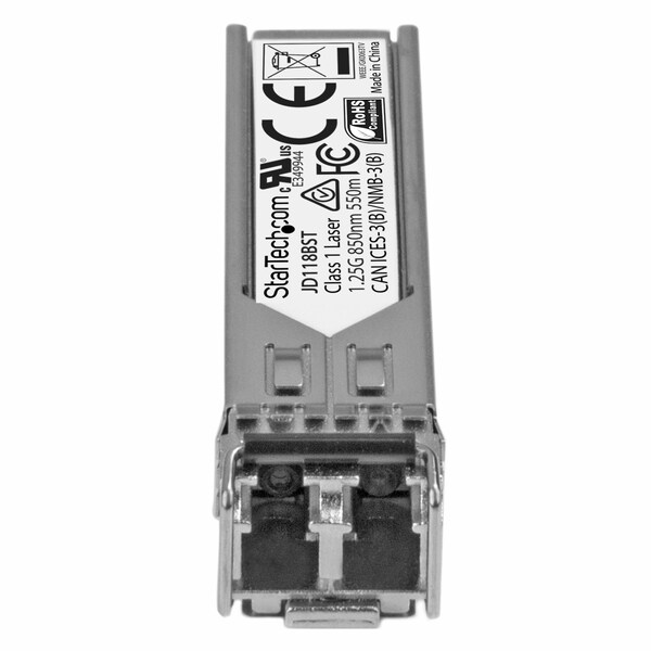 Startech.Com Gb Fiber SFP - 1000Base-SX - HP JD118B Compatible - MM LC - JD118BST
