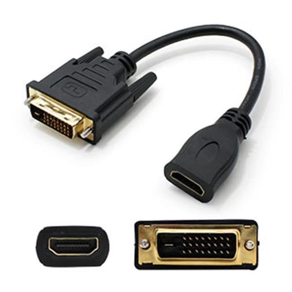 Add-On Add-onputer Peripherals; L HDMI2DVID Addon Hdmi To Dvi Male & Female Black Adapter - HDMI2DVID
