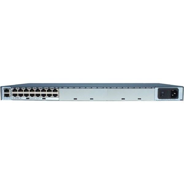 Lantronix SLC8000 16-PORT SINGLE AC POWER SUPPLY ADVANCED CONSOLE MANAGER, ROHS - SLC80161201S