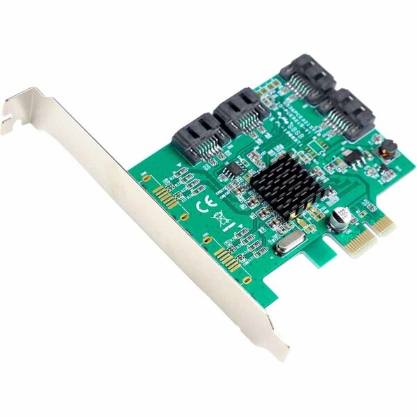 Syba 4 Port Sata Iii Pci-E 2.0 X1 Card - SI-PEX40064