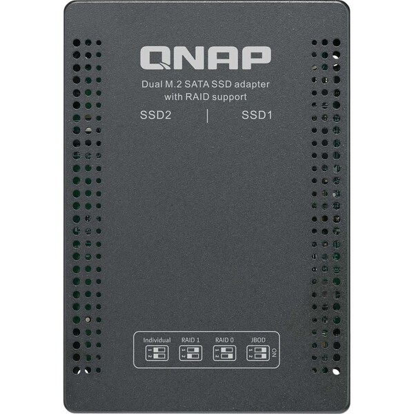 Qnap Dual M.2 2280 Sata To 2.35 Sat - QDA-A2MAR