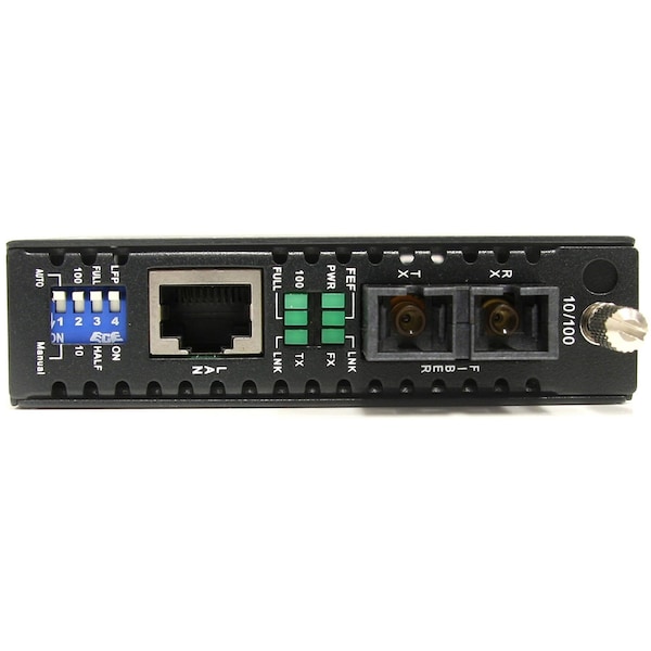 Startech.Com 10/100 Mbps Single Mode Fiber Media Converter SC 30 km - ET90110SM302