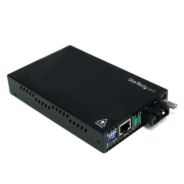 Startech.Com 10/100 Mbps Single Mode Fiber Media Converter SC 30 km - ET90110SM302