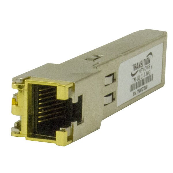 Transition Networks SFP 10/100/1000BASE-T (RJ-45), 100M/328,  - 555546