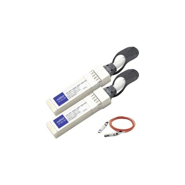 Add-On Addon Juniper Networks Compatible Taa Compliant 10Gbase-Aoc Sfp+ To - EX-SFP-10GE-AOC-5M-AO
