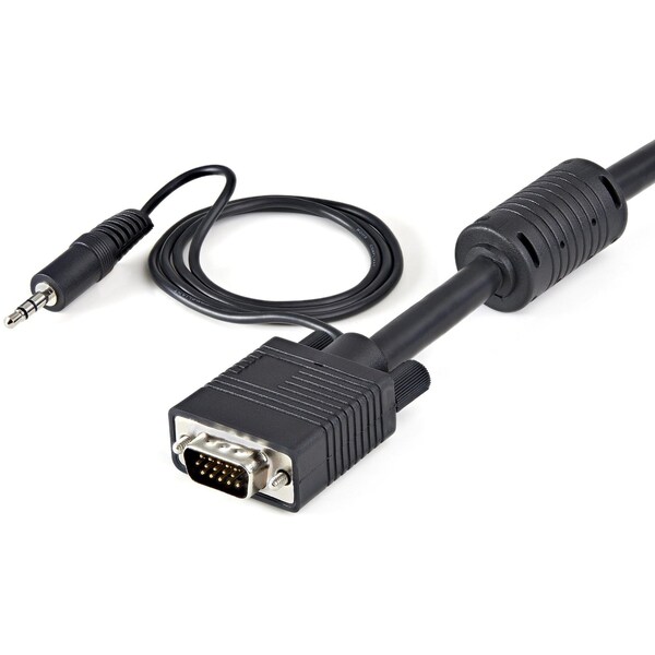 Startech.Com 2M Monitor Vga Cable W/ Audio - MXTHQMM2MA