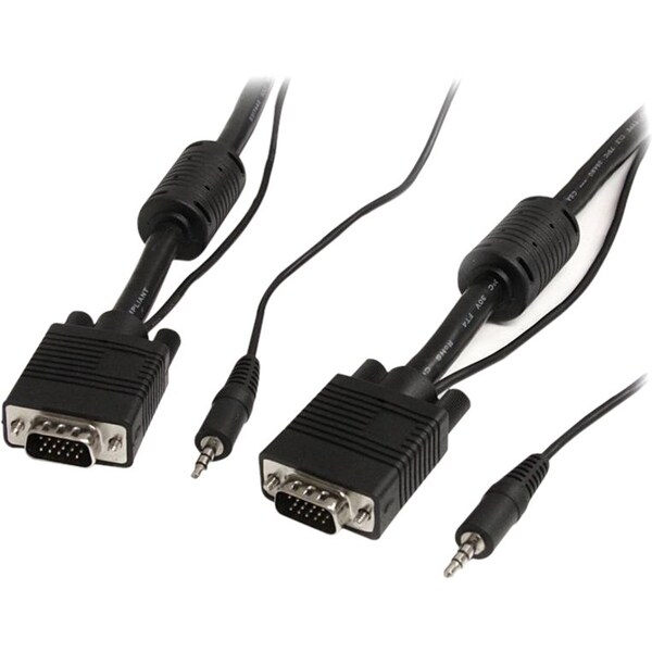Startech.Com Monitor Vga Cable With Audio, MXTHQMM10MA - MXTHQMM10MA