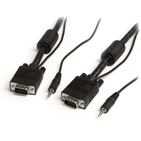 Startech.Com Monitor Vga Cable With Audio, MXTHQMM10MA - MXTHQMM10MA