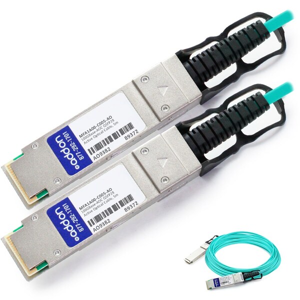 Add-On Addon Mellanox Mfa1A00-C005 Compatible Taa Compliant 100Gbase-Aoc - MFA1A00-C005-AO