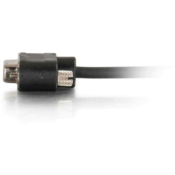 C2G 15FT SERIAL RS232 DB9 CABLE WITH LOW PROFILE CONNECTORS M/F - IN-WALL CMG-RATED - 52160