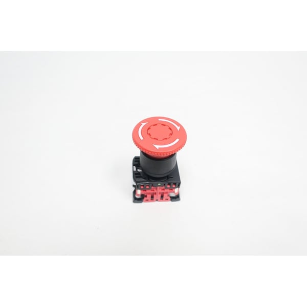 Botón de paro de emergencia Fuji 250VAC, AR22V5R02R - AR22V5R-02R