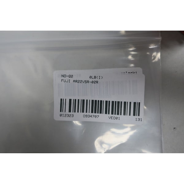 Botón de paro de emergencia Fuji 250VAC, AR22V5R02R - AR22V5R-02R