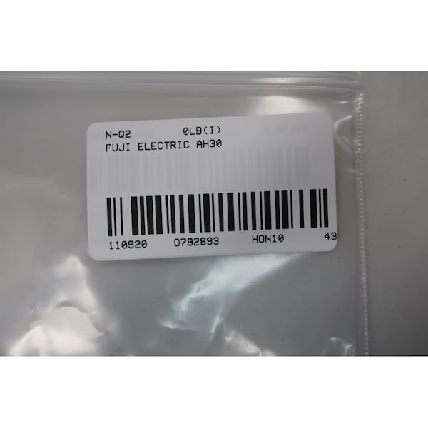 Botón de pulsador iluminado rojo AH30-L de Fuji Electric de 115-127V-Ac