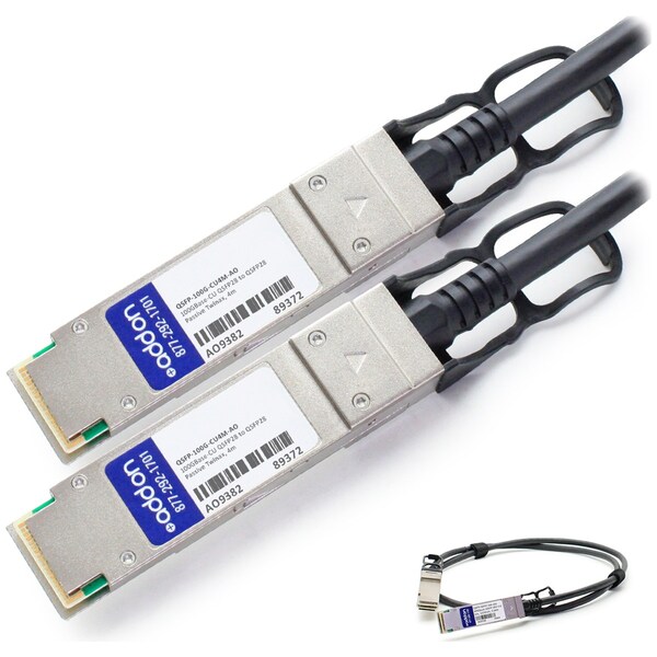 Add-On Addon Cisco Compatible Taa Compliant 100Gbase-Cu Qsfp28 Direct Attach - QSFP-100GCU4M-AO