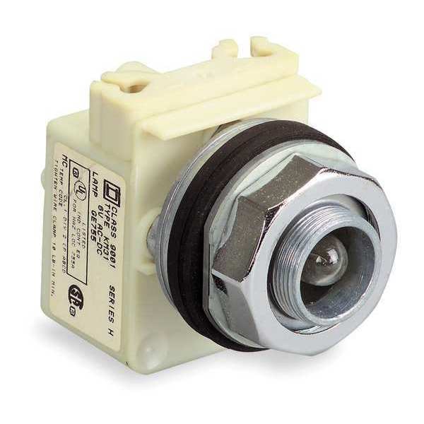 Luz piloto Schneider Electric, sin lente, 30 mm - 9001KP35