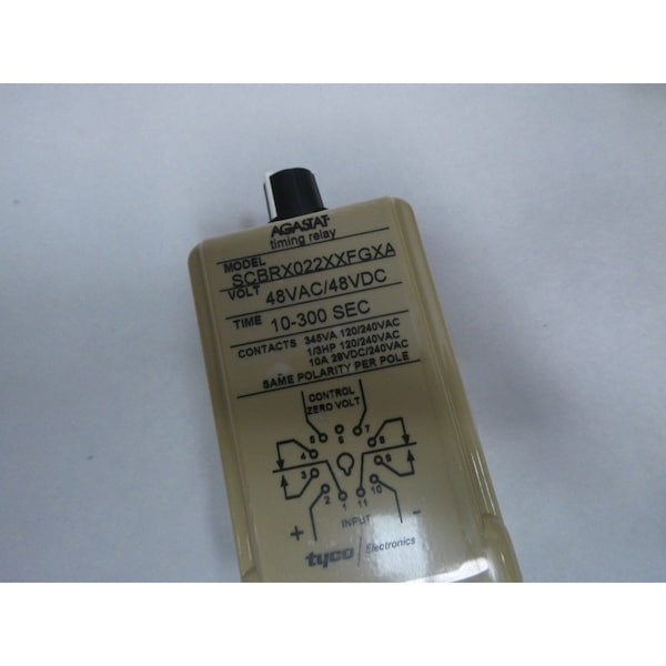 RELEVADOR DE TEMPORIZADOR Agastat 48V-AC 48V-DC RELÉ DE CONEXIÓN - SCBRX022XXFGXA