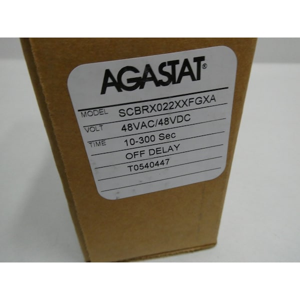 RELEVADOR DE TEMPORIZADOR Agastat 48V-AC 48V-DC RELÉ DE CONEXIÓN - SCBRX022XXFGXA