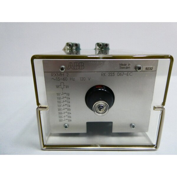 RELEVADOR AUXILIAR DE SERVICIO PESADO 120V-AC RELÉ ENCHUFABLE - RXMH-2 RK223067-EC