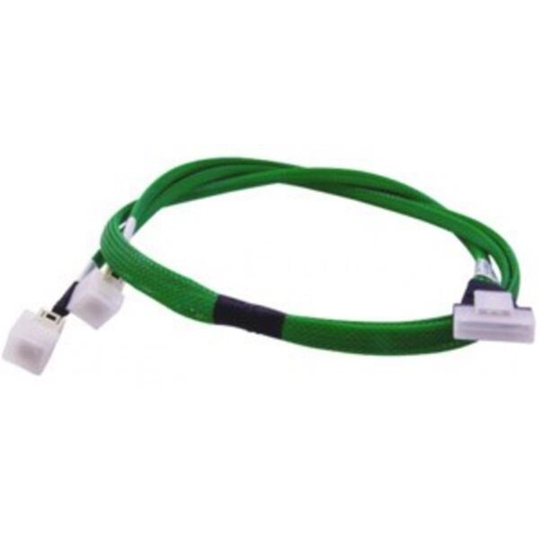 Lsi Logic 2 x 4 in. Broadcom x8 SFF-8654 to SFF-8643 SMC 1m Cable, White - 05-60002-00
