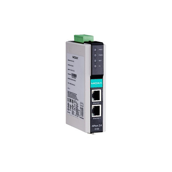 Moxa 1Port Rs-232/422/485 Serial Dvc Srvr W/ 2 Kv Isolat., Nport Ia-5150I-T - NPORT IA-5150I-T