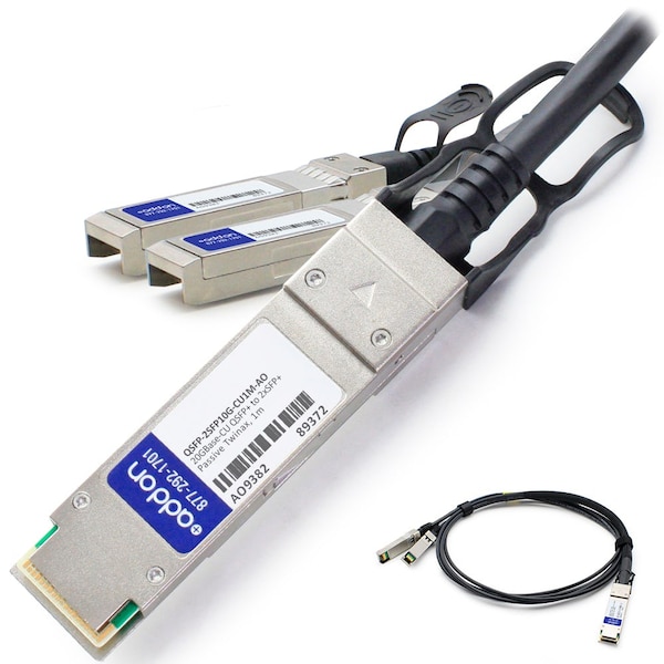 Add-On Addon Cisco Compatible Taa Compliant 20Gbase-Cu Qsfp+ To 2Xsfp+ - QSFP-2SFP10G-CU1M-AO