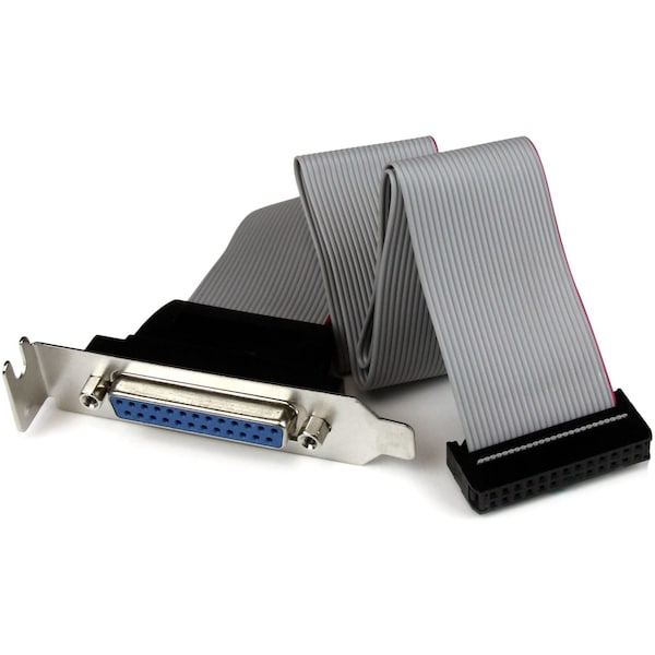 Startech.Com LP 16in DB25 Parallel (F) to IDC 26 Pin Header Slot Plate - PLATE25F16LP