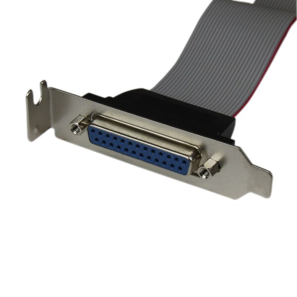 Startech.Com LP 16in DB25 Parallel (F) to IDC 26 Pin Header Slot Plate - PLATE25F16LP