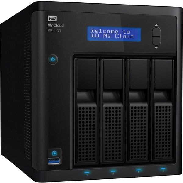 Western Digital 24TB My Cloud Pro Series PR410 - WDBNFA0240KBKNESN