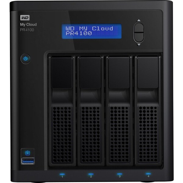 Western Digital 24TB My Cloud Pro Series PR410 - WDBNFA0240KBKNESN