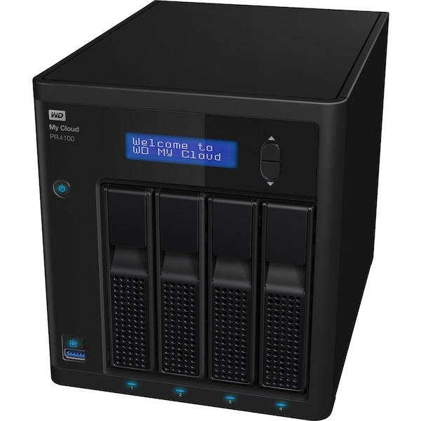 Western Digital 24TB My Cloud Pro Series PR410 - WDBNFA0240KBKNESN