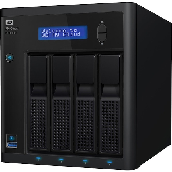 Western Digital 24TB My Cloud Pro Series PR410 - WDBNFA0240KBKNESN